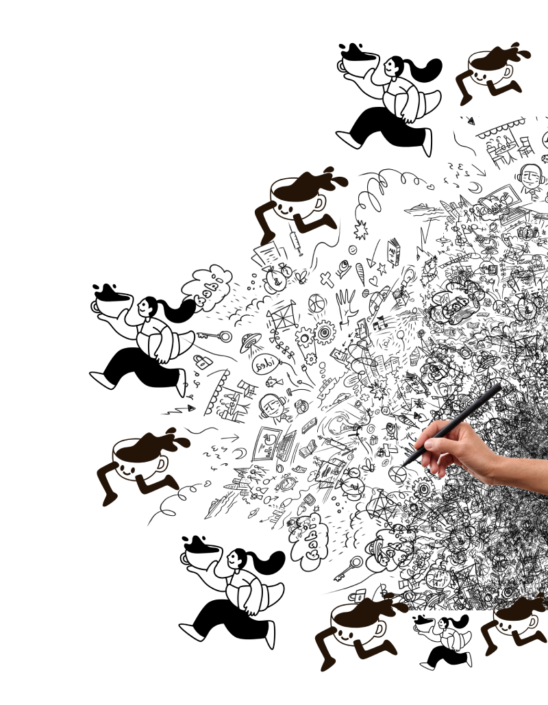 Doodle Art Wall