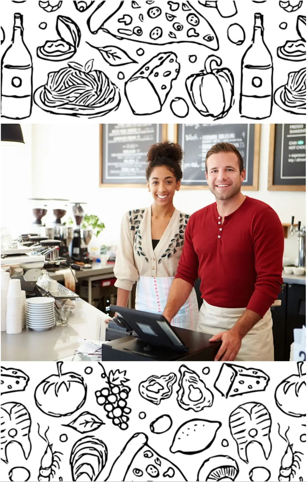 Owners of Doodle Cafe Windsor Daisy and Sam